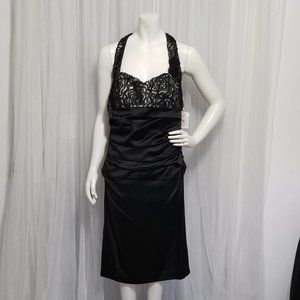 Suzi Chin for Maggie Boutique Dress Black 14